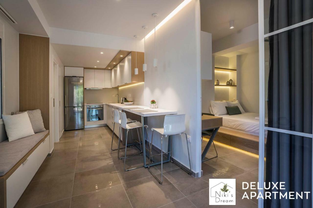 Nikis Dream Comfy Apartments Chrissi Akti Chania Exterior foto
