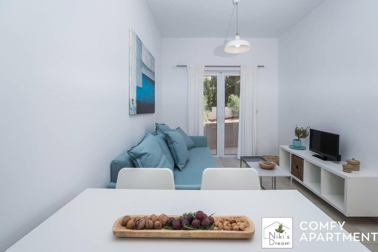 Nikis Dream Comfy Apartments Chrissi Akti Chania Exterior foto