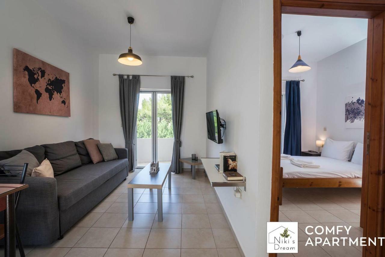 Nikis Dream Comfy Apartments Chrissi Akti Chania Exterior foto